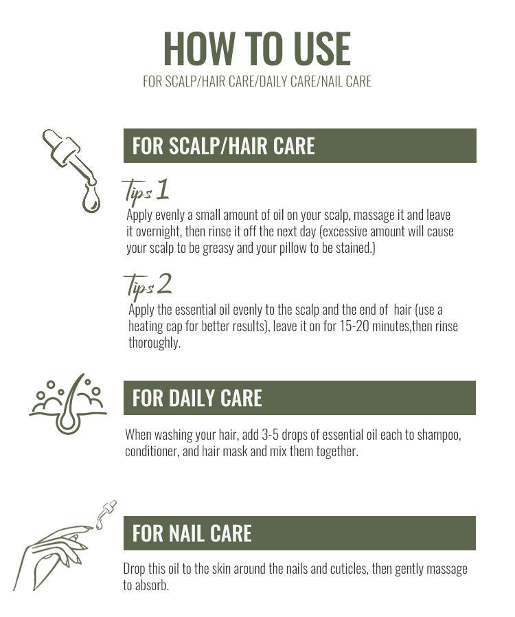 Nourishing Rosemary Hair Growth Oil