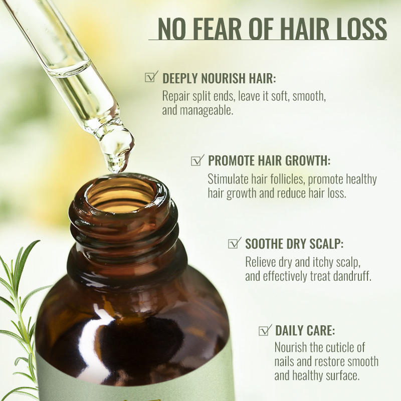 Nourishing Rosemary Hair Growth Oil